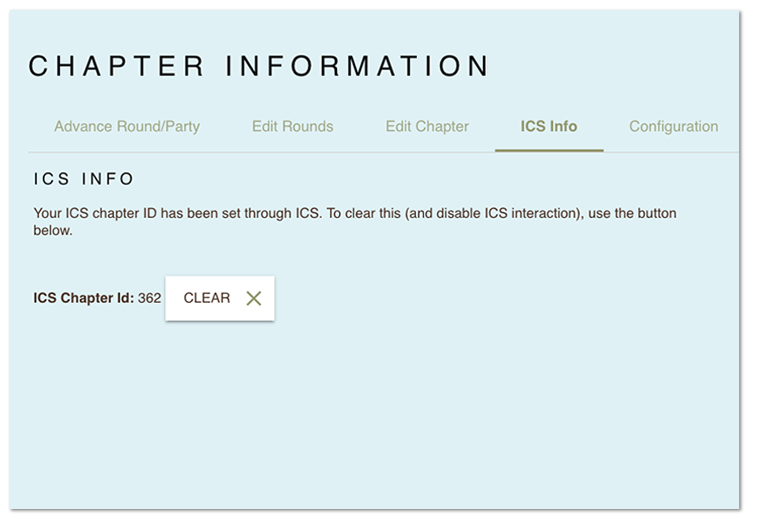 Integrate your ICS account with your sorority recruitment software for easy data sharing and communication.