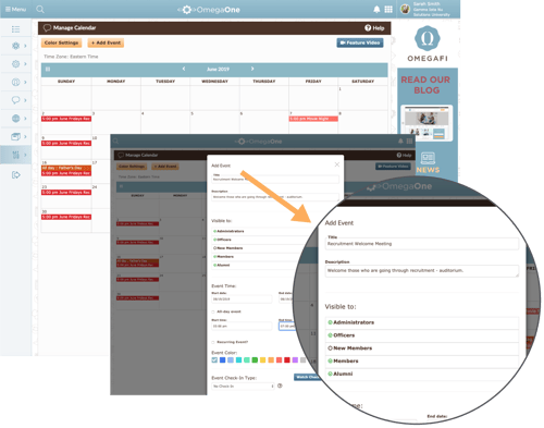  Use OmegaOne as your fraternity or sorority’s new favorite event management app.
