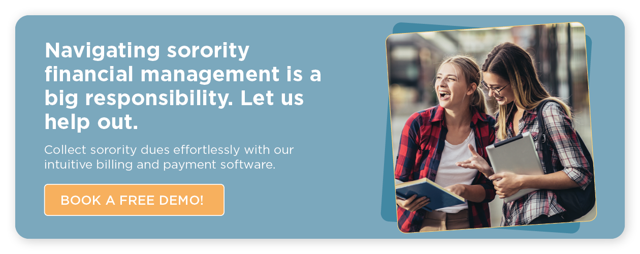 Sorority leadership can be a big challenge. But, with the help of a software system like OmegaFi, you can achieve and even surpass your goals. Click to book a free demo.